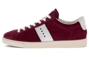 Стильные женские кеды для скейтбординга с низким верхом, красные Ecco