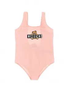 Купальник "Тедди Бир" Moschino Kids, розовый
