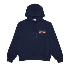Толстовка Marni Jersey Sweatshirt, Blue Kyanite