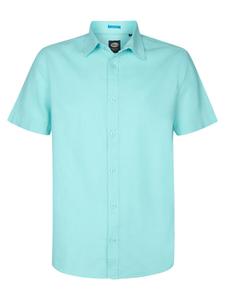 Рубашка на пуговицах классического кроя Petrol Industries Oceanbreeze, Aqua
