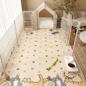 Budis Ковер 200х200 см из ПВХ для входной двери, моющийся, противоскользящий, для домашних животных