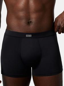 Комплект шорт/брюк в стиле ретро, 2 шт., микро просто Bruno Banani, черный