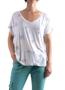 Футболка Diva белого цвета GIGI MODA