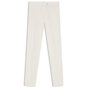 Узкие брюки с разрезами по низу BOSS, белый