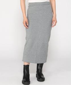 (W) Юбка миди CashSoft из эластичного кашемира с мягким ворсом