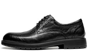 Черные классические туфли LEAVELAND для мужчин