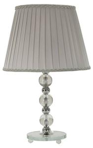 Настольная лампа Mauro Ferretti Tolly, серебро - металл - 30 х 48 х 30 см