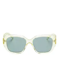 Солнцезащитные очки в массивной оправе Givenchy Eyewear, зеленый