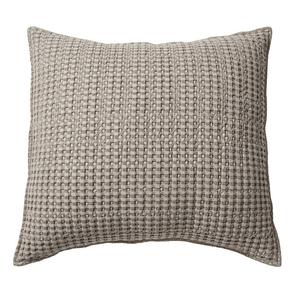 Подушка Levtex Home Mills Waffle Square, цвет Taupe