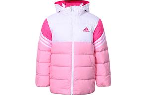 Пуховик детский Adidas, розовый