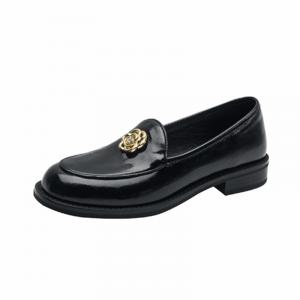 Лоферы женские Echo&Yolo, черный