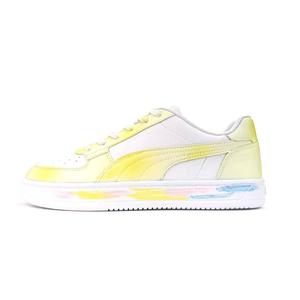PUMA Caven 2.0 Custard Palette износостойкие и легкие низкие скейтборд кроссовки Unisex желтый белый