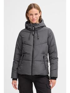 Пуховик Oxmo Steppjacke OXJUCHENA 21301243ME moderne Jacke, серый