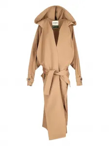 Пальто с капюшоном и поясом BATAKOVIC Belgrade, нейтральный