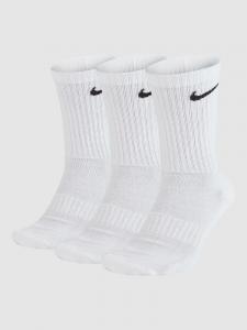 Носки Nike Everyday Cush Crew 3P Socks, white/black