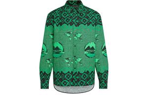 Рубашка свободного покроя LV Wax Business Louis Vuitton, зеленый