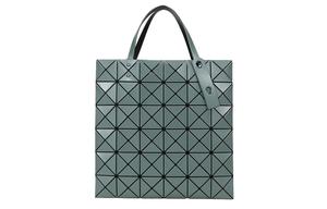 Сумка-шоппер матовая, Сумка для покупок, Сумка через плечо, Женская сумка унисекс серо-зеленая ISSEY MIYAKE