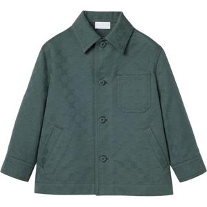 Куртка FW25 для детей GUCCI, зеленый