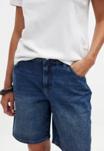 Джинсовые шорты со средней посадкой Na-Kd, Mid Blue