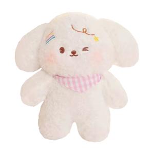 Мягкая и милая плюшевая кукла с дизайном щенка, высота 23 см TLXT, розовый