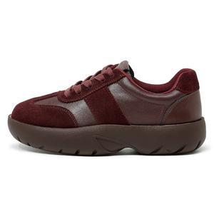 OULISASI Женские низкие повседневные туфли Angora Red, цвет Angora Red