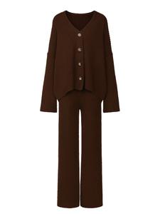 Elara Домашняя одежда в темно-коричневом цвете