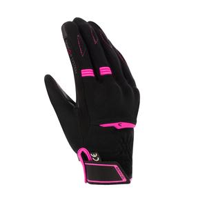 Мотоциклетные перчатки Bering fletcher evo для женщин, Black/Pink