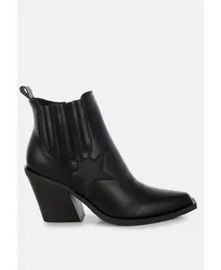 Челси-ботинки Melt Down с блестками и звездами London Rag, черный