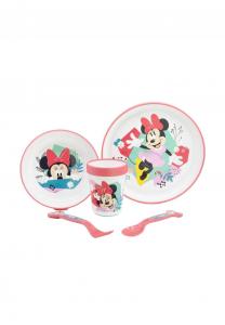 Премиальная посуда — безопасные для микроволновки тарелки, миски, кружки и столовые приборы Cofi, разноцветные 27x9x21 см