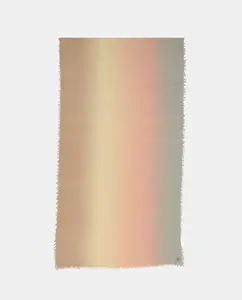 Однотонный шерстяной шарф V.Fraas, светло-бежевый