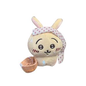 Плюшевый кулон Usagi Hot Spring Dolls с трубками Chiikawa