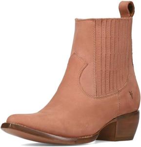 Женские ботинки Frye Sacha Chelsea - премиальная кожа, стильные ботильоны до щиколотки, комфортные для носки весь день, универсальная модная вещь, Rose Cake
