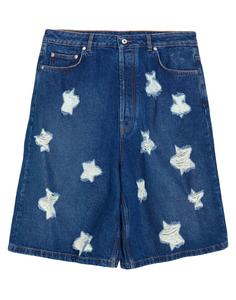 Джинсовые шорты Off, синий