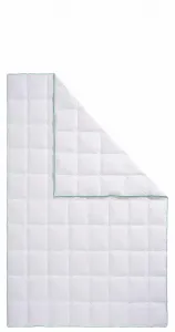 Пуховое одеяло fjödur "Фея", легкое, наполнитель 80% пух, 20% перо, чехол 100% хлопок, (1 шт.) 240х220 см, белый