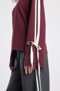 Топ America Today Long sleeved top, Bordeaux