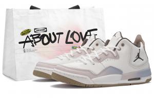 Баскетбольные кроссовки Courtside 23 Psychedelic Rainbow Mid Top для детей и подростков Jordan, синий/розовый/белый