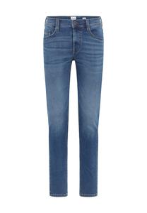 Джинсы Mustang Oregon облегающий крой, потертый вид, синий