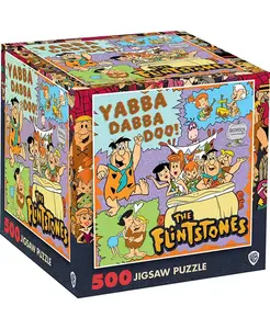 Шедевры Ханна-Барбера - пазл Флинтстоуны из 500 деталей Masterpieces Puzzles, multicolor