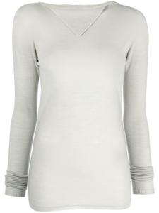 Rick Owens свитер Column, серый