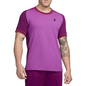 Теннисная рубашка мужская COURT HERITAGE фуксия Nike, фуксия