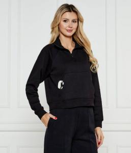 Толстовка женская Karl Lagerfeld с воротником на молнии, черный