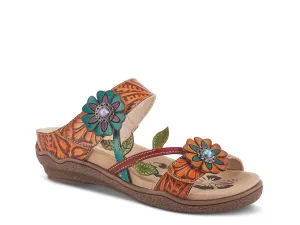 Сандалии Aymee Wedge Sandal L'Artiste By Spring Step, оранжевый