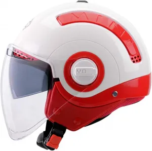 Полушлем для электромотоцикла, легкий, дышащий, для защиты от солнца, для мопеда, винтажный шлем для скутера для женщин и мужчин, ретро-шлем для мотоцикла с открытым лицом, сертифицирован DOT, размер M GJJGMGD, F