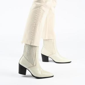 Женские ботинки Journee Collection Markka Chelsea, Off-White