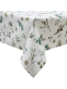 Redbest  Хлопковая скатерть натурального зеленого цвета