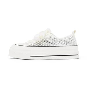 CAMEIDO Низкие женские кроссовки белого цвета