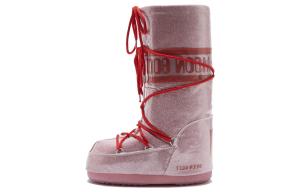 Ботинки зимние Moon Boot Icon на толстой подошве, розовый