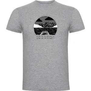 Футболка с коротким рукавом Kruskis Logo Lake, серый