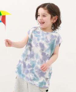 Гладкая эластичная сетчатая майка с эффектом тай-дай Devirock, цвет Purple