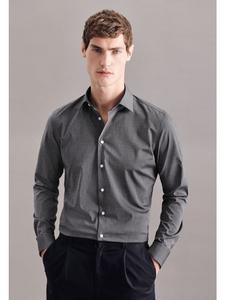 Рубашка Seidensticker, серый